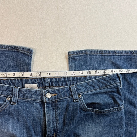 Carhartt Women's Straight Leg Jeans - Blue - Picture 5 of 8